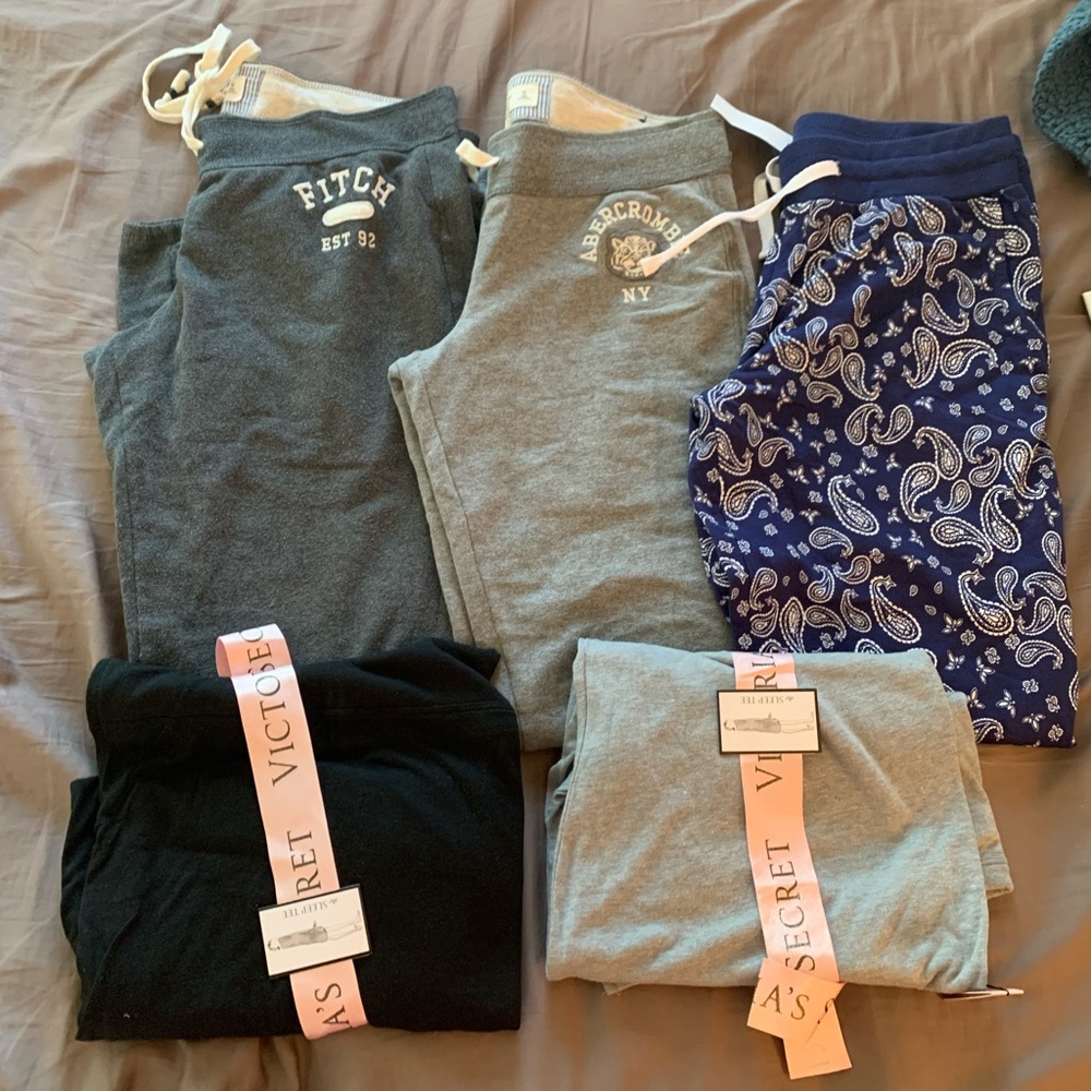 Sweat pants and sleep tee